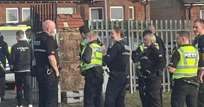 Violent scenes as football fans brawl after dramatic Scottish Junior Cup tie in Largs