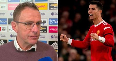 Ralf Rangnick admits "challenge" managing Cristiano Ronaldo after U-turn pays off