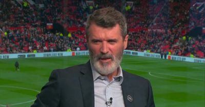 Roy Keane gives Cristian Romero verdict after Harry Maguire celebration in Man Utd vs Tottenham