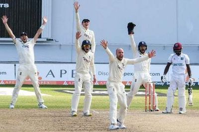 England held to encouraging First Test draw with West Indies after Joe Root century and Jack Leach flurry