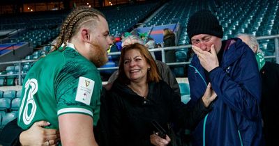 Finlay Bealham describes 'emotional moment' with family after Ireland's Twickenham win