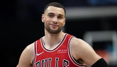 Bulls guard Zach LaVine sidelined again with discomfort in left knee