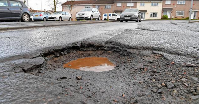 Fixing every pothole on Scotland's roads would cost £1.7bn, new data shows