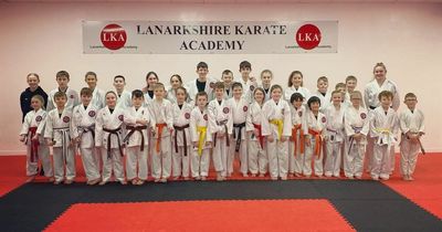 Scotland karate star Niamh Junner delivers masterclass for Lanarkshire Academy youngsters