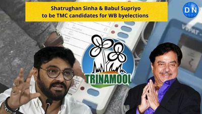 Shatrughan Sinha, Babul Supriyo to be TMC candidates for byelections in WB