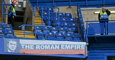 Chelsea keep Roman Abramovich banner at Stamford Bridge for Newcastle clash