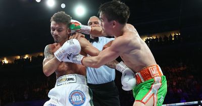 Leigh Wood sends World title message to Michael Conlan after devastating KO win