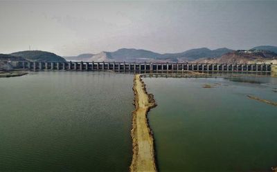 Radial gates installed on Polavaram project spillway to manage inflows into Godavari