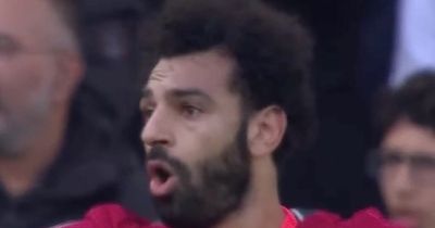 Mohamed Salah spotted telling Jordan Henderson 'he has a problem' in Liverpool win