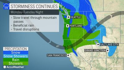 Stormy Pattern Continues To Target Northwest This Week