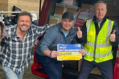 Homes Under The Hammer star Martin Roberts drives 26 hours in mercy dash to Ukraine