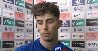 Kai Havertz says "sorry" but rejects red card claims after controversial Chelsea win