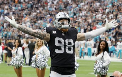 Maxx Crosby and the best Raiders tattoo in franchise history lead the way for Raider Nation