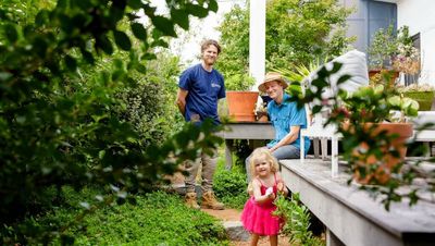 Underground river provides backyard oasis for Coombs family