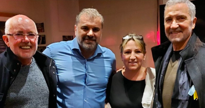 Celtic manager Ange Postecoglou spotted at Glasgow restaurant with Rangers legend Graeme Souness