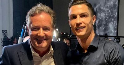 Cristiano Ronaldo sends Piers Morgan text explaining why he's greatest of all-time