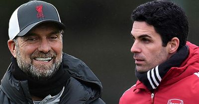 Arsenal warned Liverpool game will show how far they've really come under Mikel Arteta