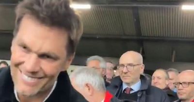 Tom Brady declares his love for Ireland while attending Man United v Spurs