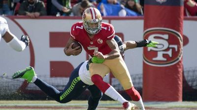 Colin Kaepernick, Tyler Lockett Coordinate a Route-Running Workout