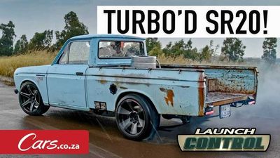 Rusty Datsun Truck Is A Turbocharged Sleeper With 241 HP At The Wheels