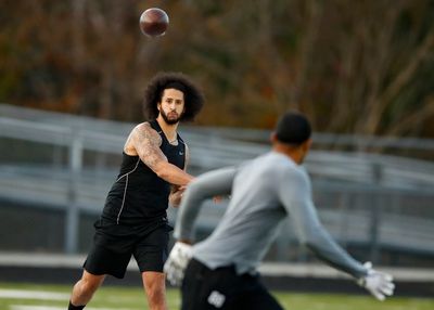 Colin Kaepernick still wants to play in NFL, seeks receivers