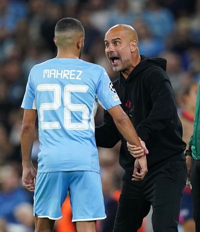 Pep Guardiola trying to get even more from in-form Riyad Mahrez at Man City