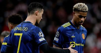 Marcus Rashford told how Cristiano Ronaldo and Edinson Cavani can salvage Man United career