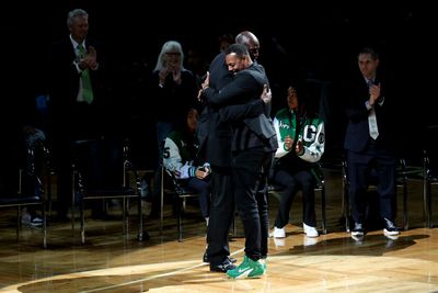 Celtics Twitter reacts to Kevin Garnett’s No. 5 jersey going up to the rafters
