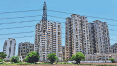 ‘Mobile tower installed in society’, Gurugram residents protest against RWA & developer