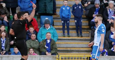 Coleraine boss Oran Kearney admits "crazy" red card cost Bannsiders in dramatic final