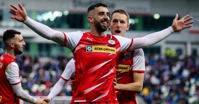 Cliftonville striker Joe Gormley delivers Ian Baraclough quip after League Cup heroics