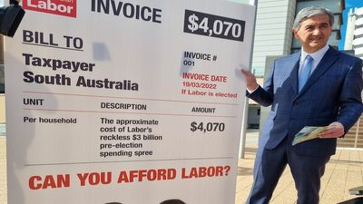 Liberals release policy costings early ahead of SA election, ruling out any more big funding announcements