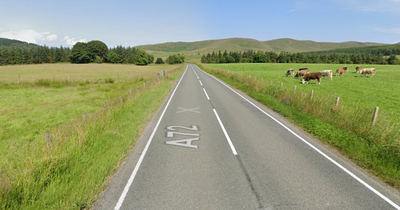 Woman, 20, dead in horror crash on Lanarkshire road