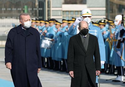 Turkey's Erdogan, Germany's Scholz to hold talks in Ankara on Ukraine
