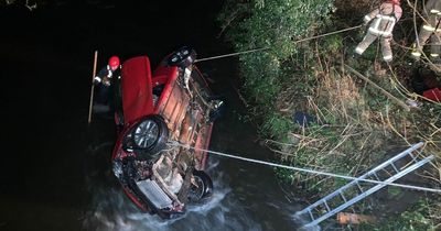 Co Antrim incident sees two people rescued by emergency services after car enters water
