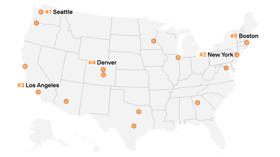 Exclusive: Seattle is the top destination where college students want to land