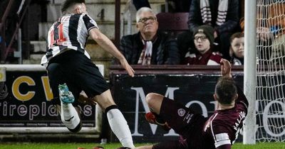 Stephen Robinson blasts 'blatant' missed penalty call but admits St Mirren defence crumbled against Hearts