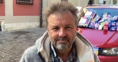 Martin Roberts admits being scared as he nears Ukraine border