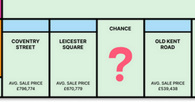 Monopoly reimagined with today's house prices