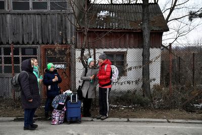 Refugee exodus reaches 2.8 million as Russia strikes hit west Ukraine