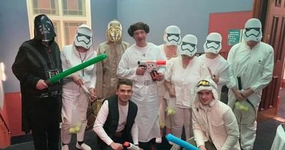 Lanarkshire tennis club hold fancy dress quiz night as part of centenary fun
