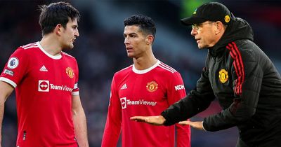 Ralf Rangnick's repeated Cristiano Ronaldo request as Harry Maguire claim speaks volumes