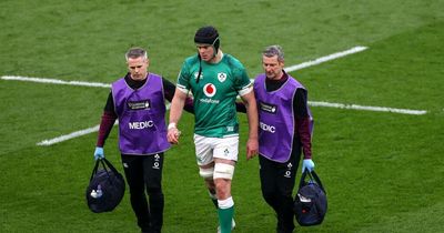 Second row blow for Ireland as James Ryan and Ryan Baird ruled out of Scotland clash