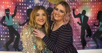 Gogglebox's Ellie and Izzi ditch sofas to enjoy glam Abba themed night out