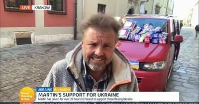 TV presenter Martin Roberts update as he heads to Polish border to help refugees