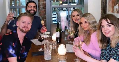 ITV Coronation Street stars cosy up at 'dysfunctional family' dinner but one person is missing