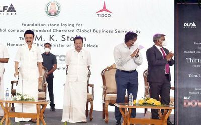 CM lays foundation stone for Standard Chartered Global Services’ global campus
