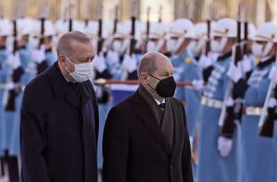 German leader Scholz meets Turkey's Erdogan in Ankara