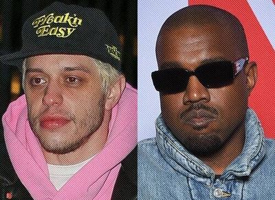Looks like Pete Davidson tried to talk some sense into Kanye West