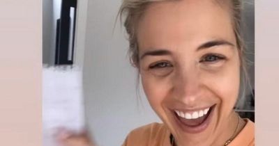 Gemma Atkinson always knew she was going to be famous as she discovers brilliant childhood letter